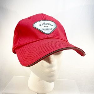 Callaway Golf X Series Cap Red/GrayAdjustable Reflective Pre-Owned